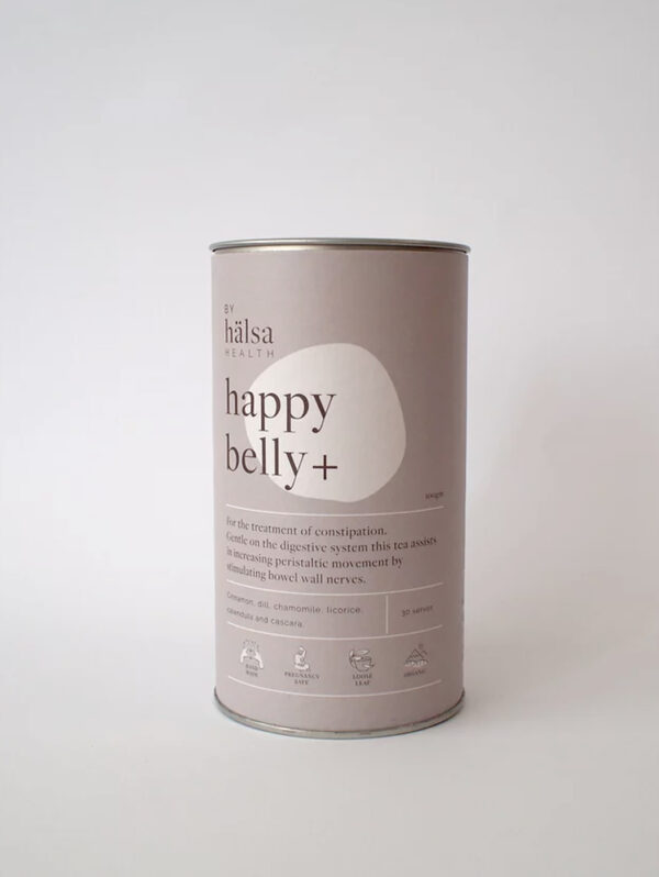 Halsa Health Happy Belly + tea